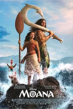 Affiche de Vaiana, la légende du bout du monde